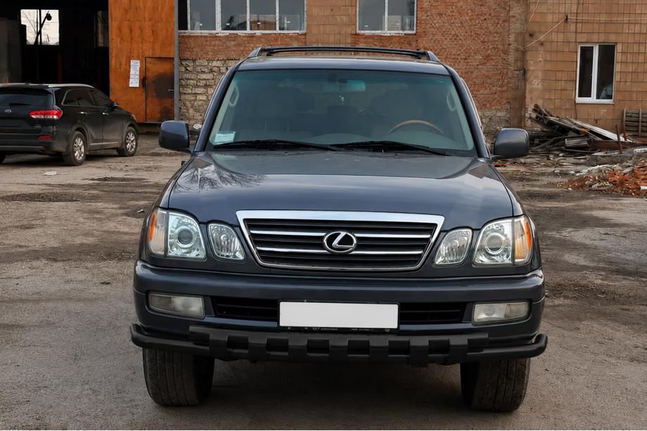 Lexus LX470 1998–2007 Sprednji zaščitni lok ST015 Black (nerjavno jeklo) Image