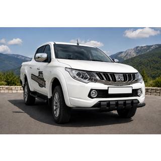 Sprednji zaščitni lok ST015 Black (nerjavno jeklo)