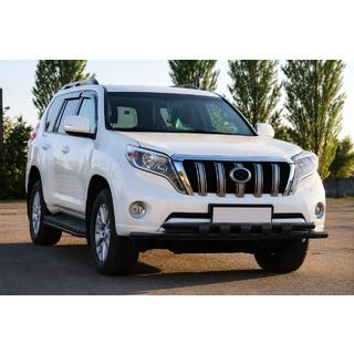 Sprednji zaščitni lok ST015 Black (nerjavno jeklo) Toyota Land Cruiser Prado 150 2009–2023 fotografija 3
