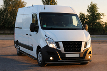 Opel Movano 2010–2021 Sprednji zaščitni lok ST016 Black (nerjavno jeklo) fotografija 1
