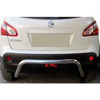 Zadnji zaščitni lok AK007 (nerjavno jeklo) Nissan Qashqai 2010–2014 fotografija 2