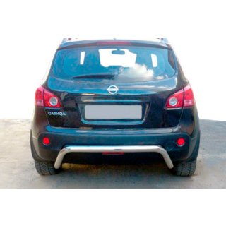 Zadnji zaščitni lok AK007 (nerjavno jeklo) Nissan Qashqai 2010–2014 fotografija 1