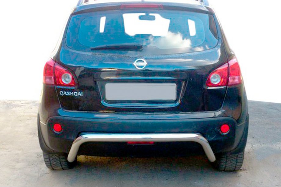 Nissan Qashqai 2010–2014 Zadnji zaščitni lok AK007 (nerjavno jeklo) Image