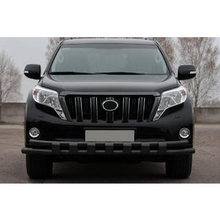 Sprednji zaščitni lok ST016-2 Black (nerjavno jeklo) Toyota Land Cruiser Prado 150 2009–2023 fotografija 1