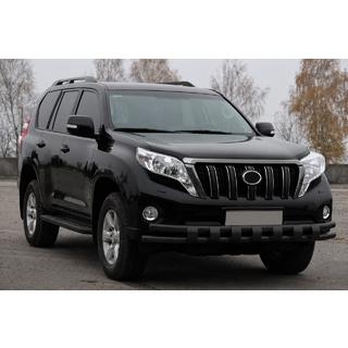 Sprednji zaščitni lok ST016-2 Black (nerjavno jeklo) Toyota Land Cruiser Prado 150 2009–2023 fotografija 3