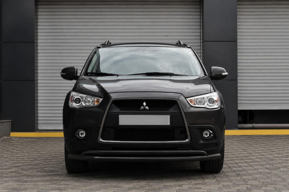 Mitsubishi ASX 2010–2023 Sprednji zaščitni lok ST017 Black (nerjaveče jeklo) Image