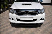 Toyota Hilux 2006–2015 Sprednji zaščitni lok ST017 Black (nerjaveče jeklo) fotografija 1