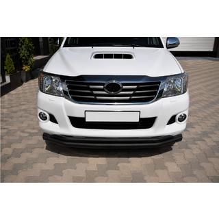 Sprednji zaščitni lok ST017 Black (nerjaveče jeklo) Toyota Hilux 2006–2015 fotografija 1