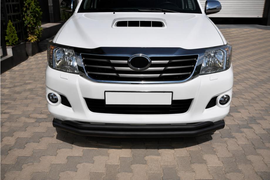 Toyota Hilux 2006–2015 Sprednji zaščitni lok ST017 Black (nerjaveče jeklo) Image