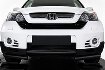 Honda CRV 2007–2011 Sprednji zaščitni lok ST017 Black (nerjaveče jeklo) fotografija 1