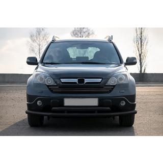 Sprednji zaščitni lok ST018 Black (nerjaveče jeklo) Honda CRV 2007–2011 fotografija 1