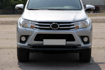 Toyota Hilux 2015– Sprednji zaščitni lok ST018 Black (nerjavno jeklo) fotografija 2