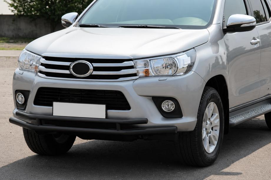 Toyota Hilux 2015– Sprednji zaščitni lok ST018 Black (nerjavno jeklo) Image