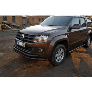 Sprednji zaščitni lok ST018-2 Black (nerjaveče jeklo) fotografija 2