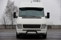 Volkswagen LT 1995–2006 Sprednji zaščitni lok ST020 Black (nerjavno jeklo) fotografija 1