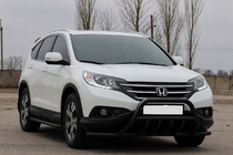 Honda CRV 2012–2016 Sprednji zaščitni lok WT003-ST-V1 Black (nerjavno jeklo) fotografija 2