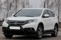 Honda CRV 2012–2016 Sprednji zaščitni lok WT003-ST-V1 Black (nerjavno jeklo) fotografija 3