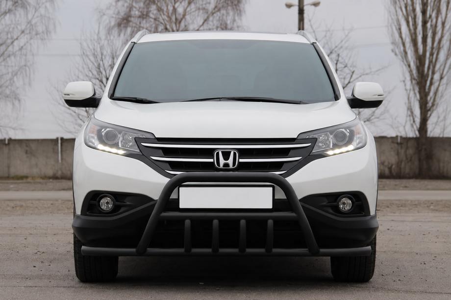 Honda CRV 2012–2016 Sprednji zaščitni lok WT003-ST-V1 Black (nerjavno jeklo) Image