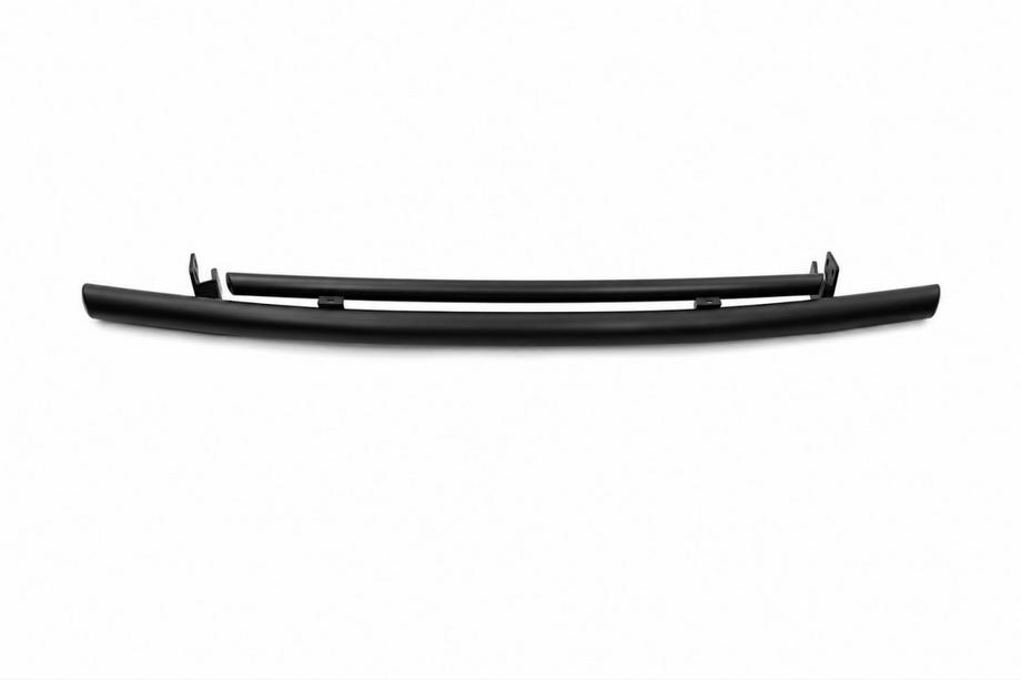 Volkswagen T6 2015–2024 Sprednji dvojni zaščitni lok ST011 Black (nerjavno jeklo) Fotografija 2