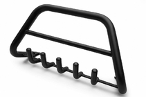 Dacia Logan MCV 2004–2014 Sprednji zaščitni lok Black WT003 (nerjavno jeklo) fotografija 1
