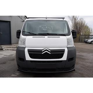 Sprednji zaščitni lok ST008 Black (nerjaveče jeklo) Citroen Jumper 2007–2025