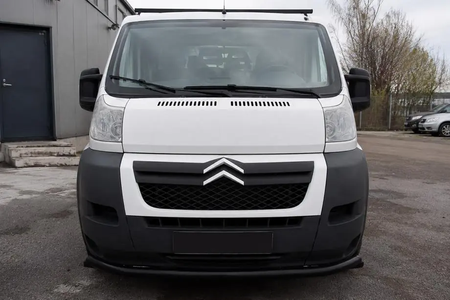 Citroen Jumper 2007–2025 Sprednji zaščitni lok ST008 Black (nerjaveče jeklo) Image