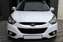 Hyundai IX-35 2010–2015 Sprednji zaščitni lok ST008 Black (nerjaveče jeklo) fotografija 1