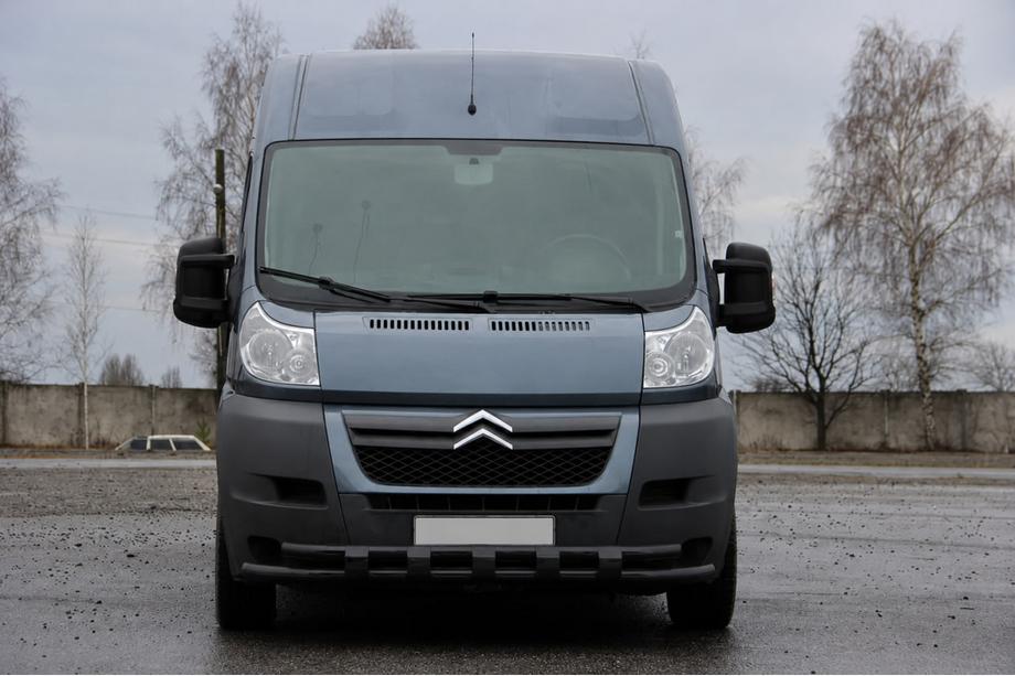 Citroen Jumper 2007–2025 Prednji zaščitni lok ST015 Black (nerjaveče jeklo) Image