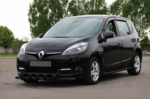 Renault Scenic/Grand 2009–2016 Prednji zaščitni lok ST015 Black (nerjaveče jeklo) fotografija 2