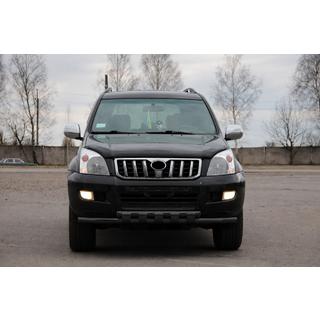 Prednji zaščitni lok ST015 Black (nerjaveče jeklo) Toyota Land Cruiser Prado 120 2002–2009 fotografija 1