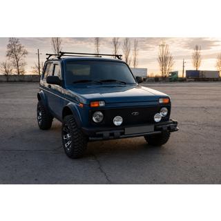 Prednji zaščitni lok ST015 Black (nerjaveče jeklo) Lada Niva in Urban 1977– fotografija 3