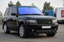 Range Rover III L322 2002–2012 Prednji zaščitni lok ST015 Black (nerjaveče jeklo) fotografija 3