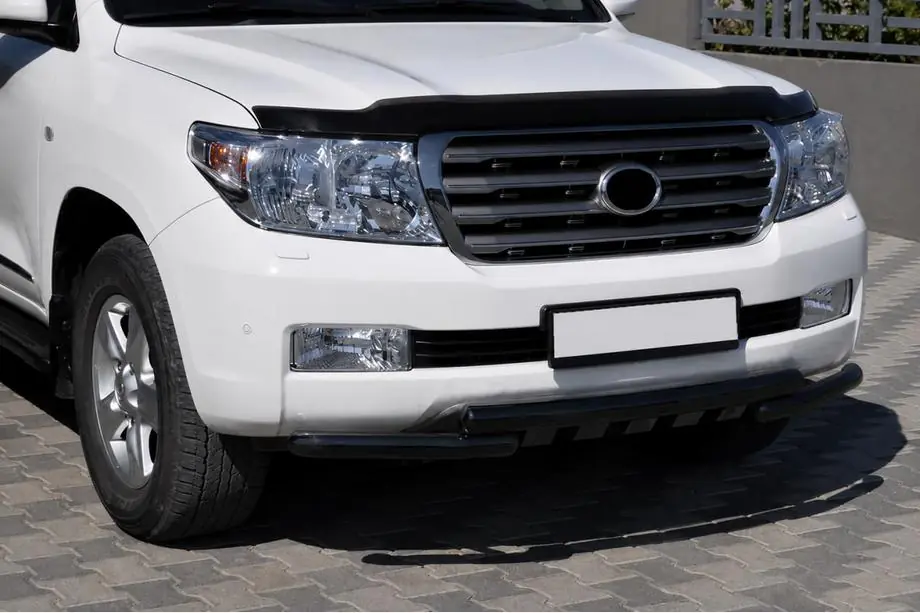 Toyota Land Cruiser 200 2007–2021 Prednji zaščitni lok ST015 Black (nerjaveče jeklo) Image