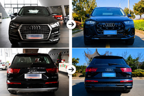 Audi Q7 2015–2026 Komplet karoserijskih dodatkov (facelift) v 2024 videzu (za 2015-2020) fotografija 1
