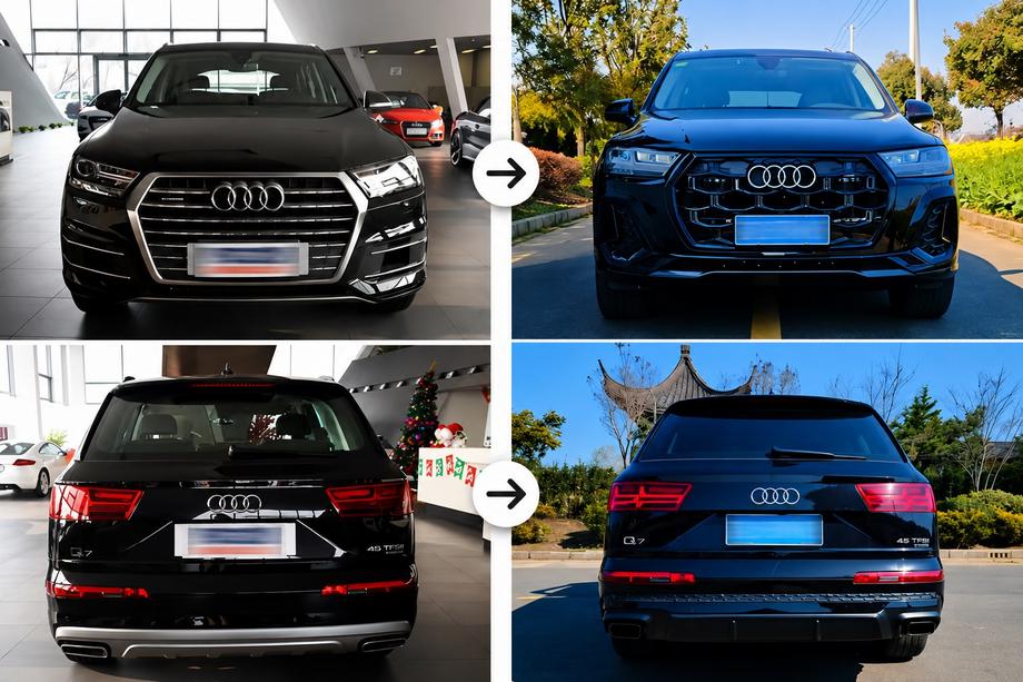 Audi Q7 2015–2026 Komplet karoserijskih dodatkov (facelift) v 2024 videzu (za 2015-2020) Image