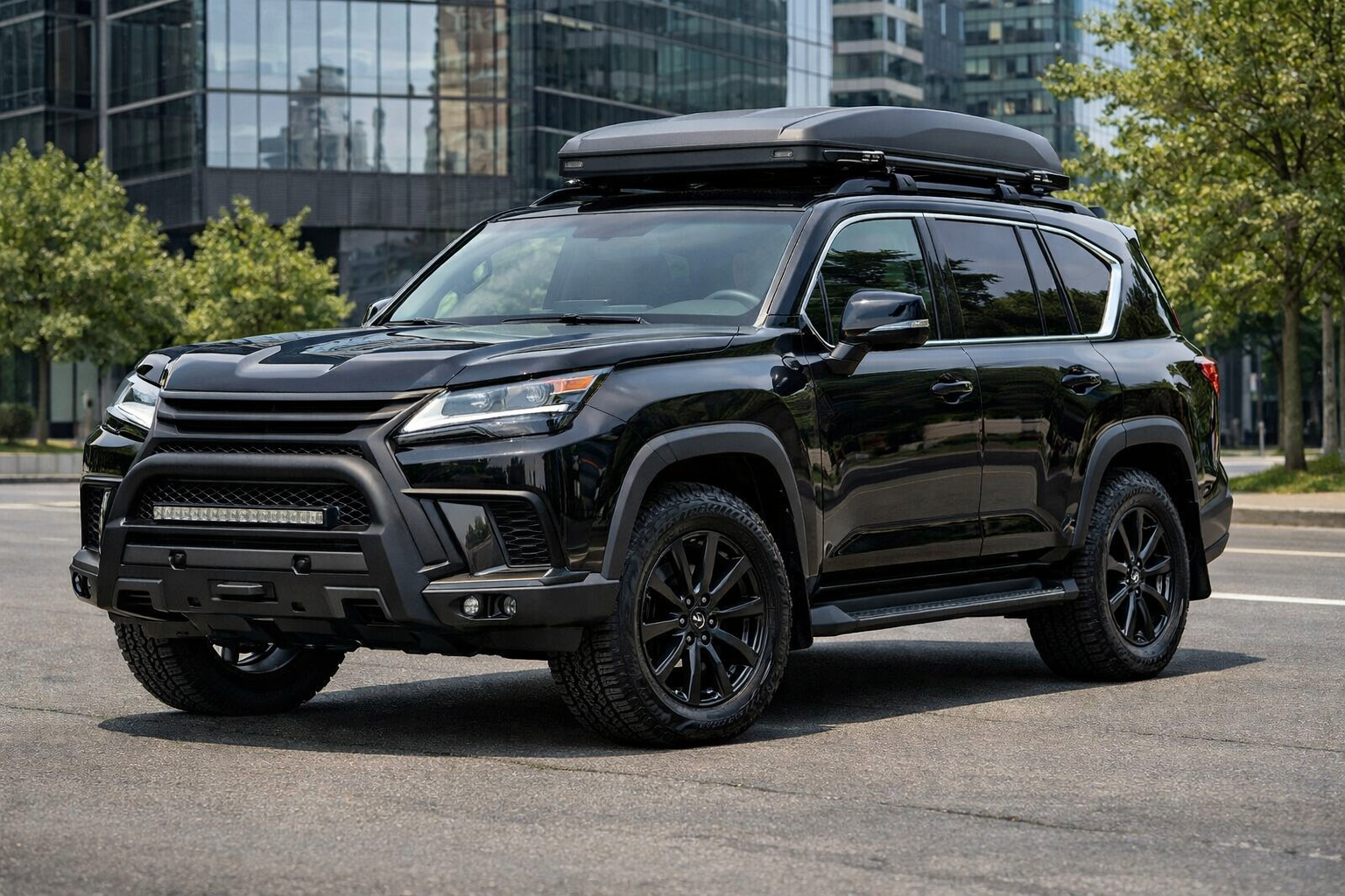 Kaj namestiti na Lexus LX 500d/600 za mesto brez kiča