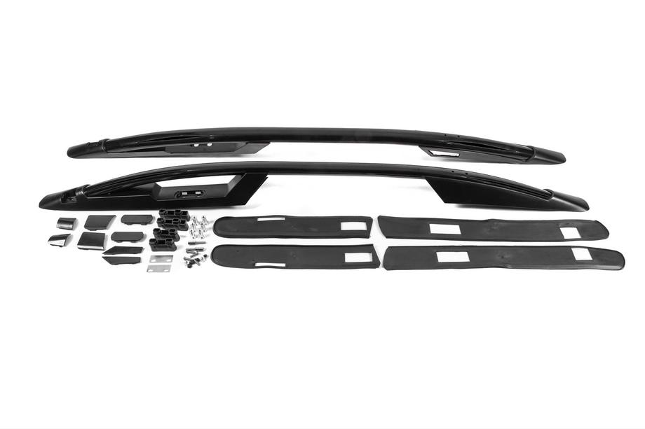 Honda CRV 2007–2011 OEM črne strešne vzdolžne letve (ABS plastika, vijačna montaža) Fotografija 4