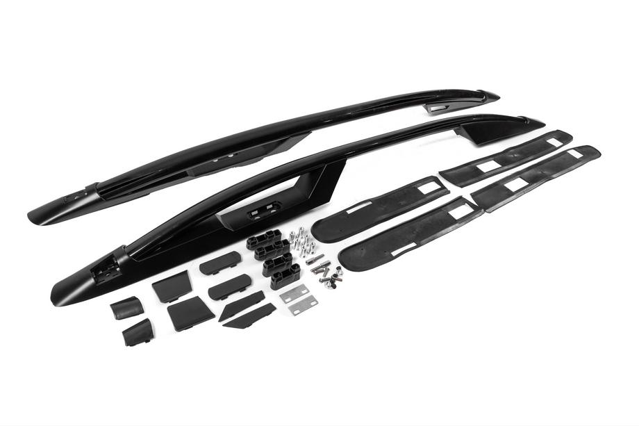Honda CRV 2007–2011 OEM črne strešne vzdolžne letve (ABS plastika, vijačna montaža) Fotografija 6