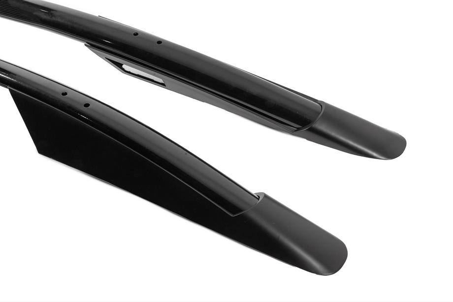 Honda CRV 2007–2011 OEM črne strešne vzdolžne letve (ABS plastika, vijačna montaža) Fotografija 7