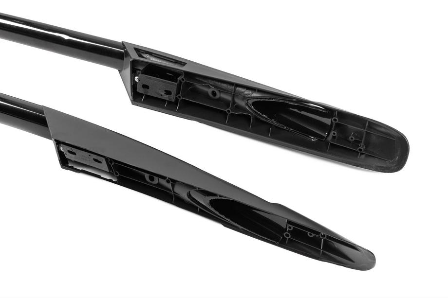 Honda CRV 2007–2011 OEM črne strešne vzdolžne letve (ABS plastika, vijačna montaža) Fotografija 10