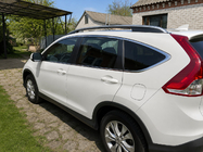 Honda CRV 2012–2016 Sivi OEM strešni vzdolžni nosilci (aluminij) fotografija 3