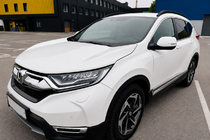Honda CRV 2017–2022 Integrirani strešni nosilci črni OEM (aluminij) fotografija 2