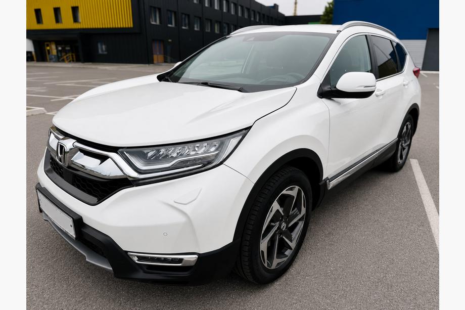 Honda CRV 2017–2022 Integrirani strešni relingi sivi OEM (ABS plastika) Image