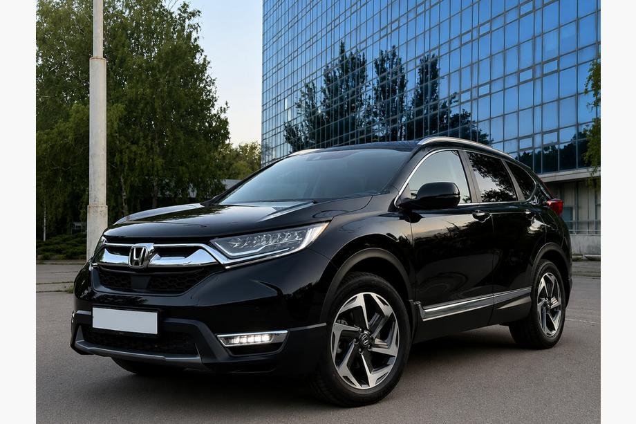 Honda CRV 2017–2022 Integrirane strešne sani sive OEM (aluminij, montaža z lepljenjem) Image