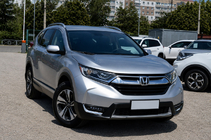 Honda CRV 2017–2022 Sivi OEM strešni vzdolžni nosilci (aluminij) fotografija 3