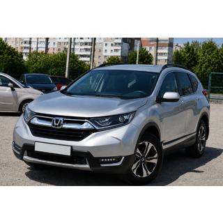 Črne OEM strešne vzdolžne letve (aluminij) Honda CRV 2017–2022 fotografija 1