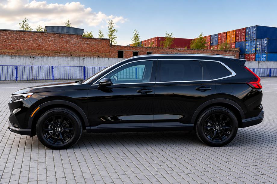 Honda CRV 2022– Integrirani strešni relingi sivi OEM (ABS plastika) Image