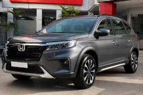 Honda BR-V 2021– Integrirani strešni nosilci črni OEM (aluminij) fotografija 1