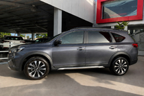 Honda BR-V 2021– Integrirani strešni nosilci črni OEM (aluminij) fotografija 2