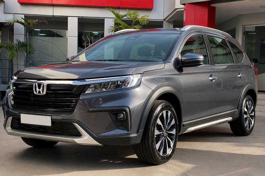 Honda BR-V 2021– Integrirane strešne letve sive OEM (aluminij) Image